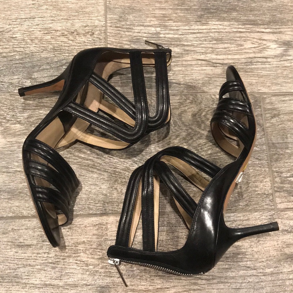 Michael Kors Strappy Black Heels